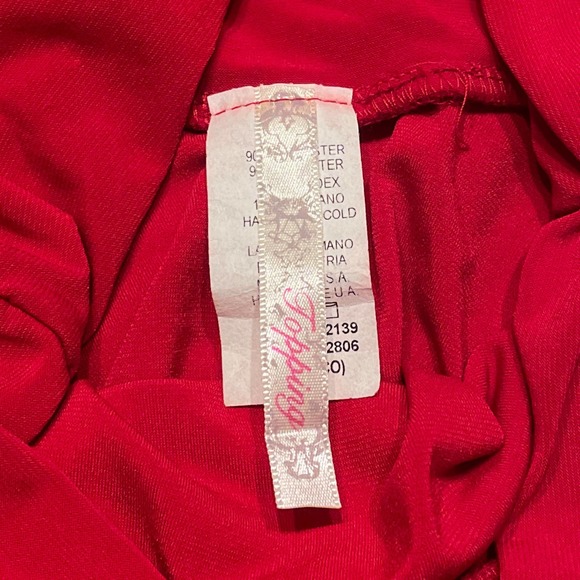 Topping red asymmetrical skirt - Picture 2 of 6